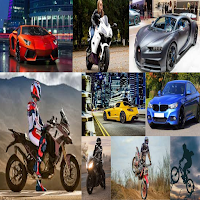 Wallpapers: cars and bikes