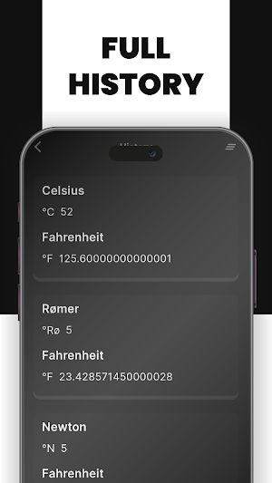 Celsius to Fahrenheit Screenshot 2