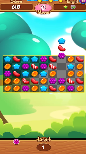 candy fruit: match pop Screenshot 3