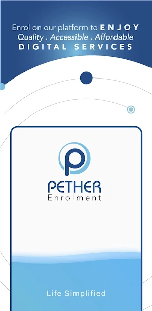 Pether Enrolee Screenshot 1