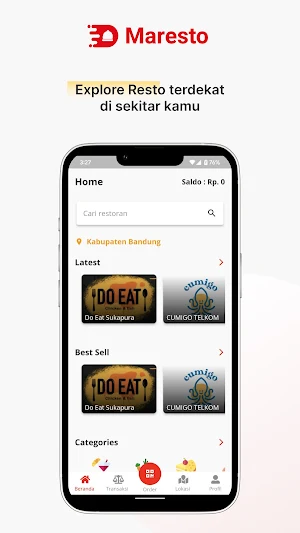 Maresto: Pesan di Meja Screenshot 0