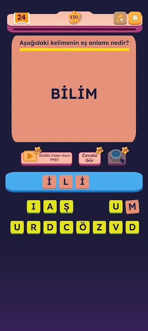 Eş Anlam Avı - Kelime Bulmaca Screenshot 2