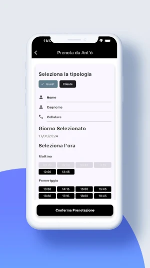 Barber Management Screenshot 1