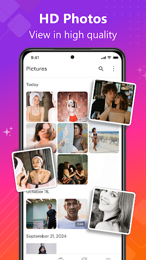 Gallery Home: Photos & Album Screenshot 0