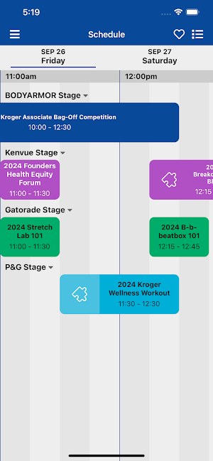 Kroger Wellness Festival Screenshot 1