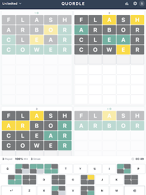 Quordle - Word Puzzle Game Screenshot 2