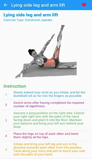 Muscle Exercies Screenshot 2