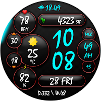 DIGI WISPON CTS70 Watch face