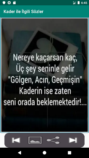 Kader ile İlgili Sözler Screenshot 2