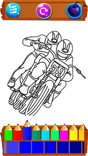 Super Hero Cartoons Coloring Screenshot 3