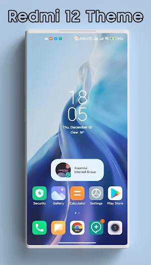 Redmi 12 launcher Screenshot 0