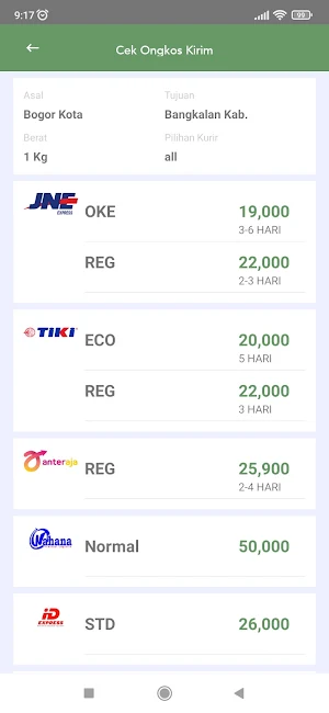 Onyx - Cek Resi & Ongkos Kirim Screenshot 0