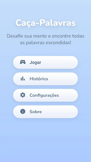 Caça-Palavras Clássico Screenshot 0