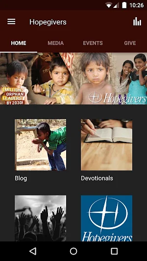 Hopegivers International, Inc. Screenshot 0