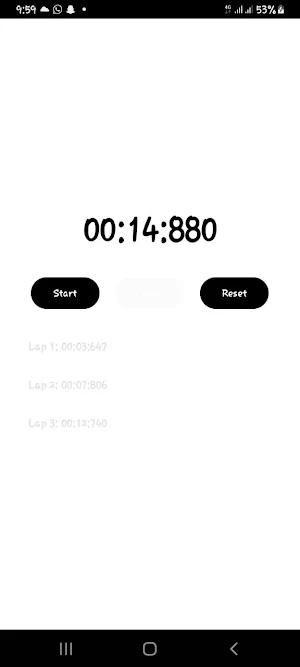 StopWatch Screenshot 0