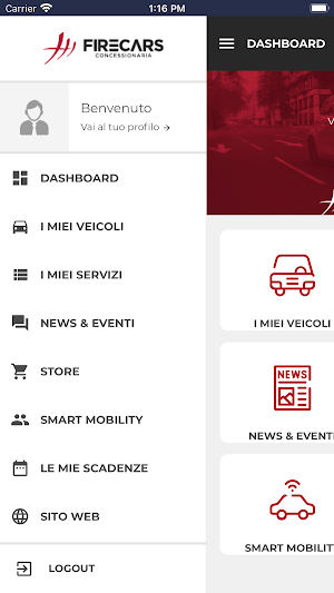 MyFirecars Screenshot 1
