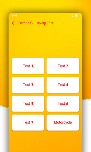 Ontario G1 Driving Test Screenshot 1