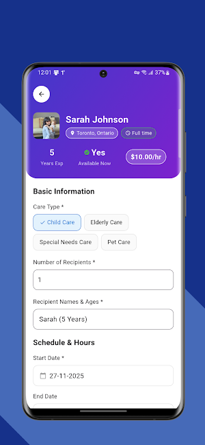 Nanny Jobs Screenshot 2