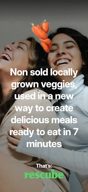 Rescube: save food & eat local Screenshot 0