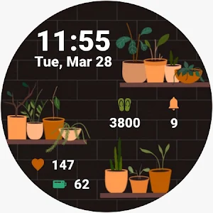 Green Day Goal Based WatchFace Screenshot 2