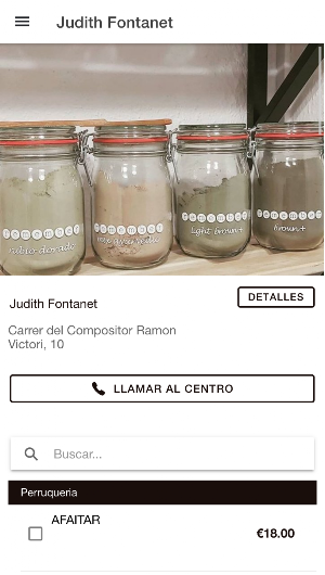 Judith Fontanet Perruqueria i Barberia Screenshot 0