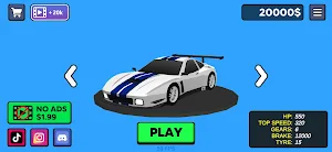 Endless Desert Night Drive Screenshot 1