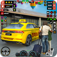 Taxi Driving Game 2024: Car 3d