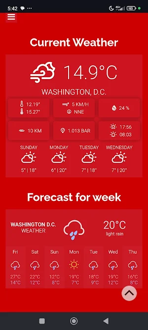 Meteo World Screenshot 2