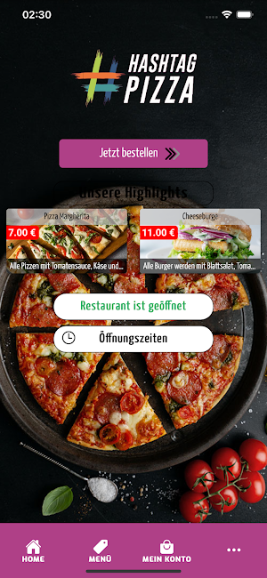 Hashtag Pizza Screenshot 0