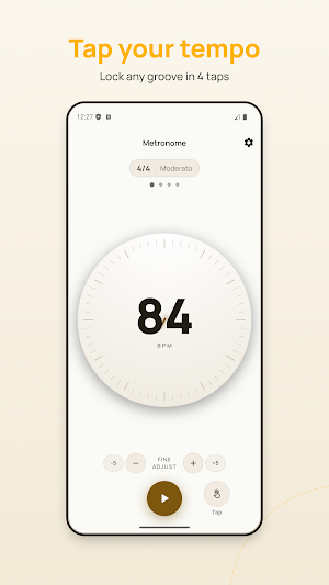 Metronome: BPM & Tap Tempo Screenshot 1
