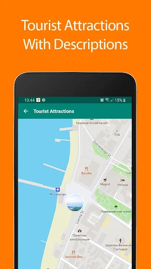Gelendzhik Offline Map and Travel Guide Screenshot 0