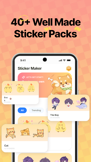 Wamoji: WA Love Sticker Maker Screenshot 2
