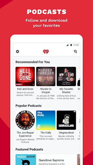 iHeartRadio: Radio, Podcasts & Music On Demand Screenshot 3