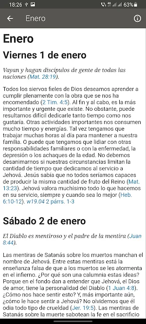 Examinemos las Escrituras Screenshot 2