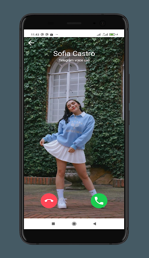Sofia Castro Call You - Video Call Prank Screenshot 1