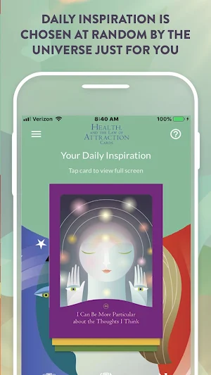 Health and the Law of Attraction Cards Screenshot 1