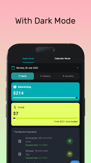 Saku - Daily money tracker Screenshot 3