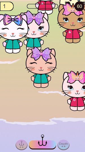 Miss Kitty Fishing Fidget Toy Screenshot 0