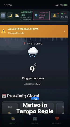 WitnesSky Meteo Live Weather Screenshot 1