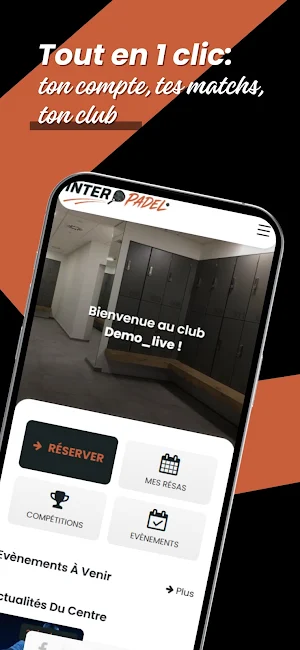 Inter Padel Screenshot 0