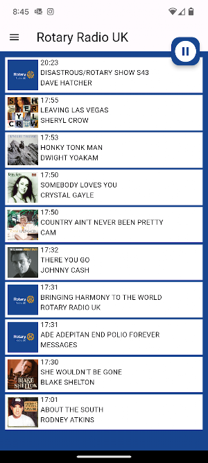 Rotary Radio UK Screenshot 3