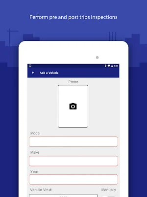 Vehicle Inspection Screenshot 1