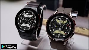 Hybrid Miltime Watch face Screenshot 0