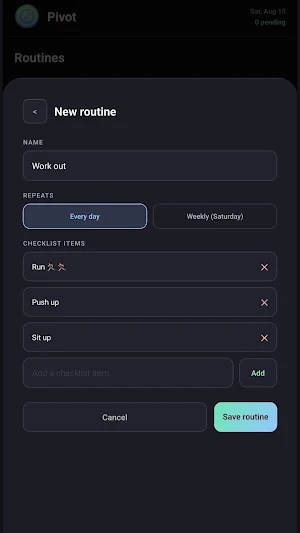 Pivot: Calendar, Tasks, Notes Screenshot 2