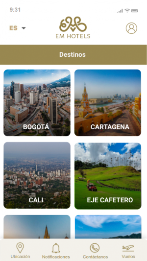 EmHotels Screenshot 1