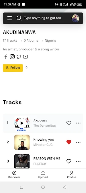 FameTent Screenshot 2