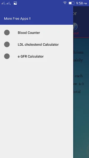 Corrected Calcium Calculator Screenshot 3