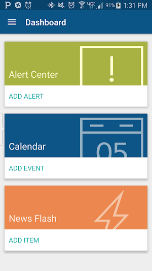 CivicEngage MobileAdmin Screenshot 1