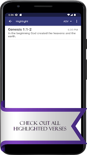 Holy Bible ASV Screenshot 3