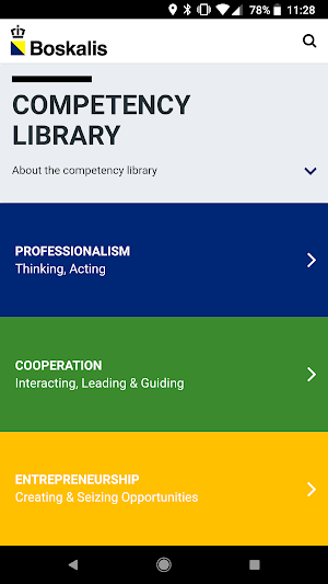 Boskalis Competency Library Screenshot 0